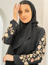 SELIM EMBELLISHED ABAYA- BLACK